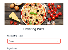 Ordering pizza