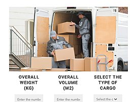 Cargo delivery service calculator